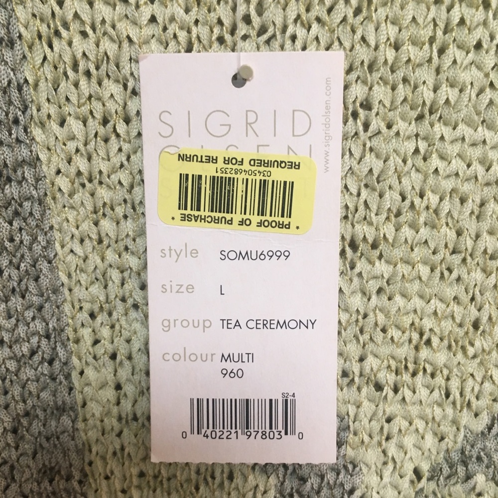 NWT Sigrid Olsen Sport sweater shirt - Picture 6 of 11
